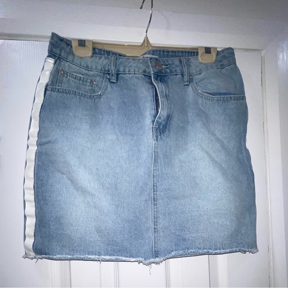 Denim Mini Skirt - Picture 1 of 3